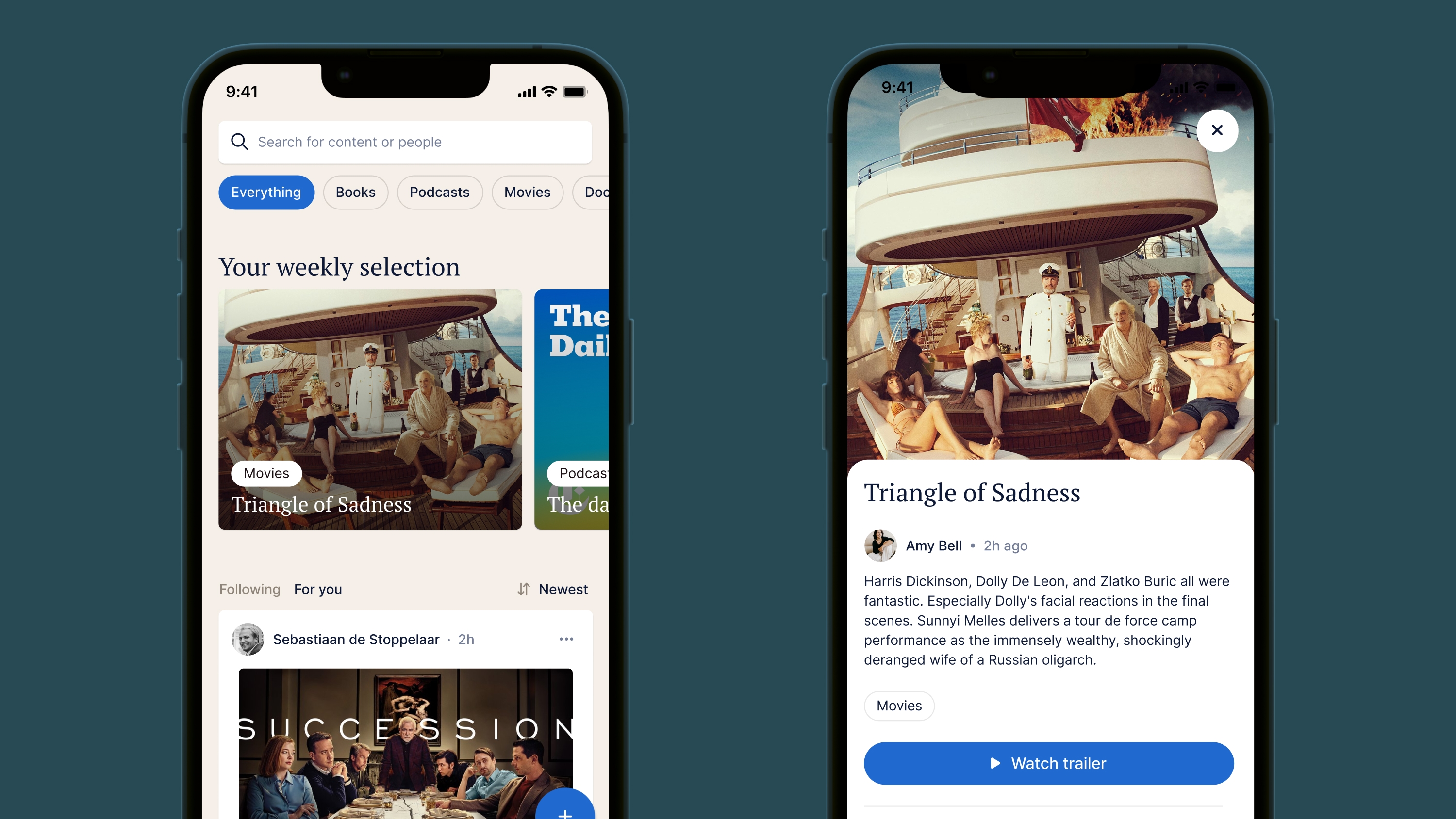 Mohi - Content recommendations from the people you trust